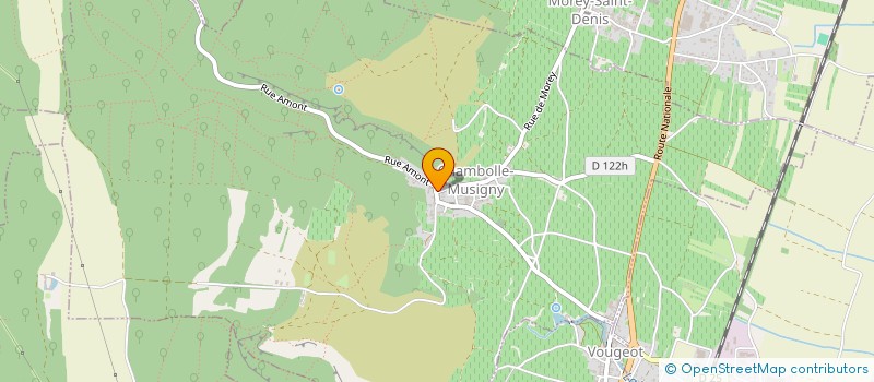 localisation de l'entreprise LE MILLESIME  CHAMBOLLE-MUSIGNY