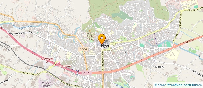 localisation de l'entreprise LE MILLESIME à HYERES