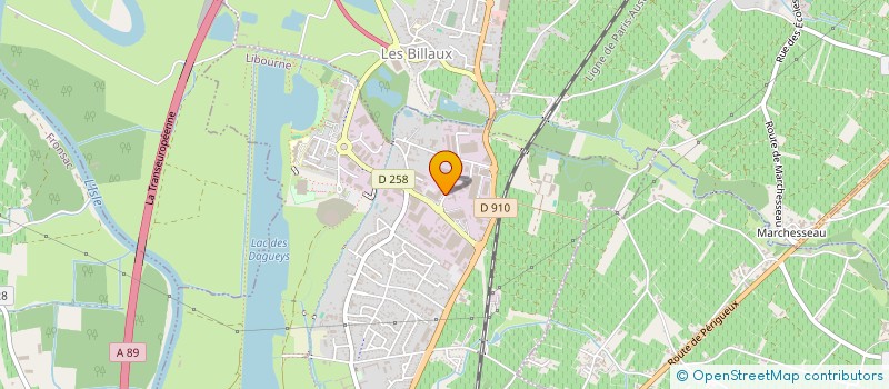 localisation de l'entreprise LE MILLESIME  LIBOURNE