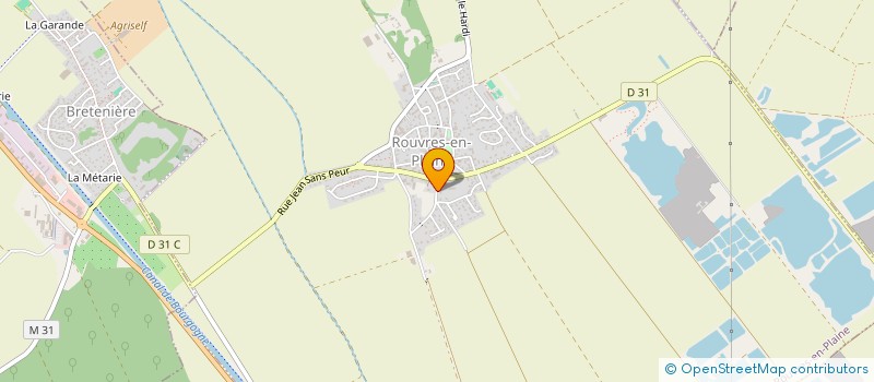 localisation de l'entreprise LE MIMOSA  ROUVRES-EN-PLAINE