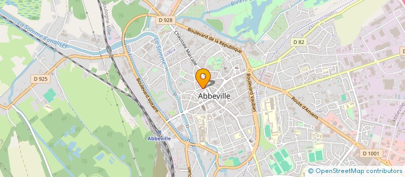 localisation de l'entreprise LE MINARET à ABBEVILLE