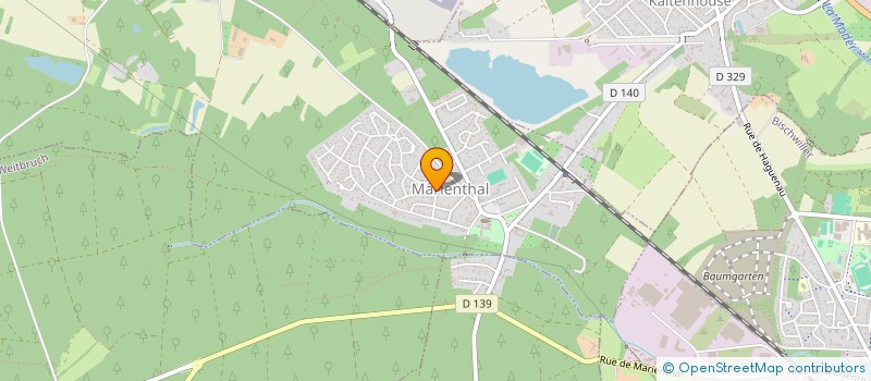 localisation de l'entreprise LE MINERAI  HAGUENAU