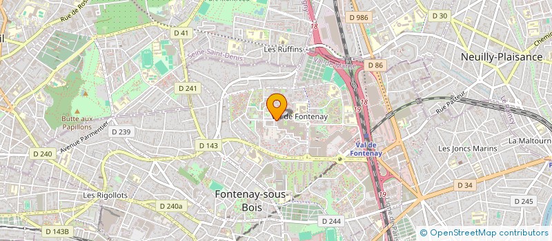 localisation de l'entreprise LE MINH à FONTENAY-SOUS-BOIS