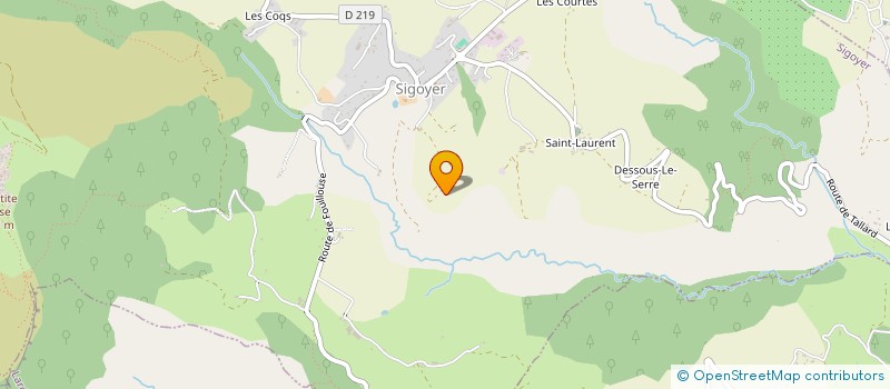 localisation de l'entreprise LE MINI RANCH LA ROUVIERE  VENTEROL