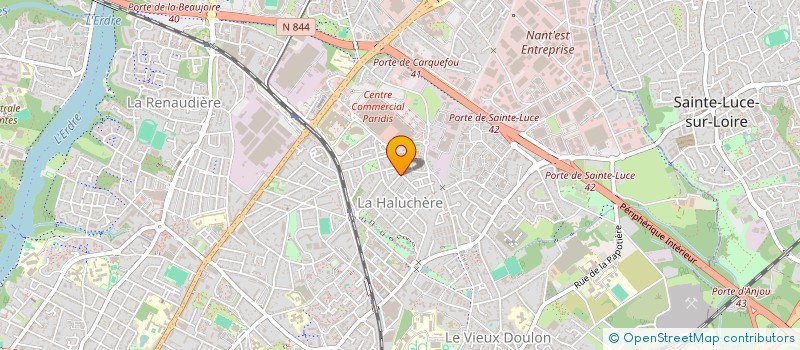 localisation de l'entreprise LE MINISTERE DE L'AMOUR  NANTES