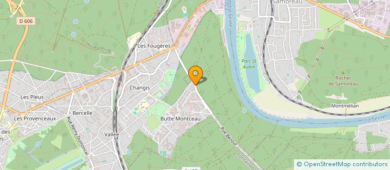 localisation de l'entreprise LE MINOTAURE  FONTAINEBLEAU