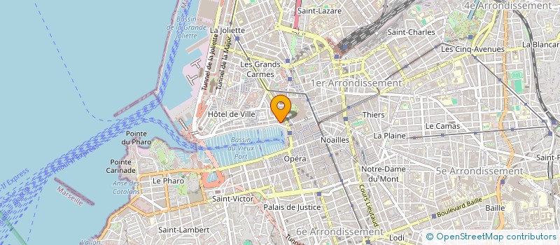 localisation de l'entreprise LE MIRAMAR LA VRAIE BOUILLABAISSE à MARSEILLE