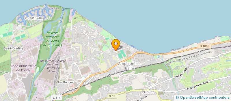 localisation de l'entreprise LE MIROIR  PUBLIER