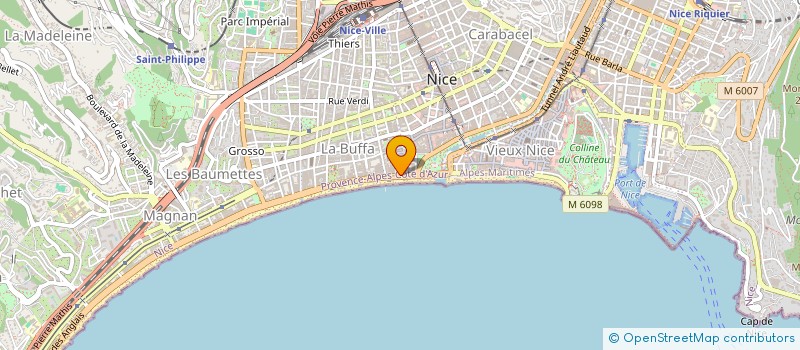 localisation de l'entreprise LE MISSISSIPI à NICE