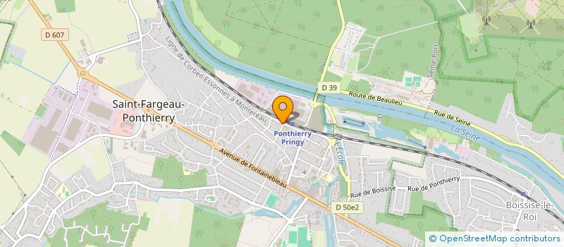 localisation de l'entreprise LE MISTRAL  SAINT-FARGEAU-PONTHIERRY