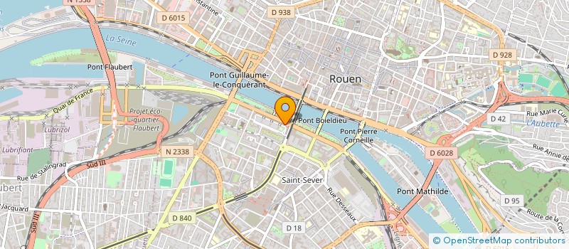 localisation de l'entreprise LE MISTRAL à ROUEN