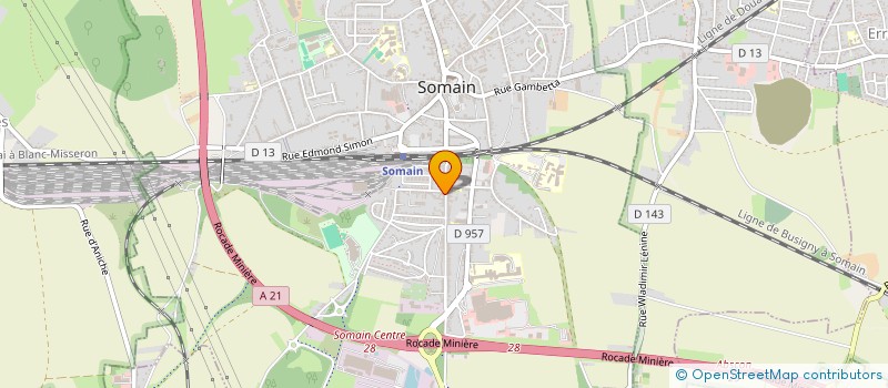 localisation de l'entreprise LE MISTRAL  SOMAIN