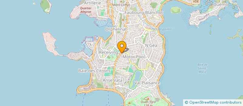 localisation de l'entreprise LE MITRON 2 à NOUMEA