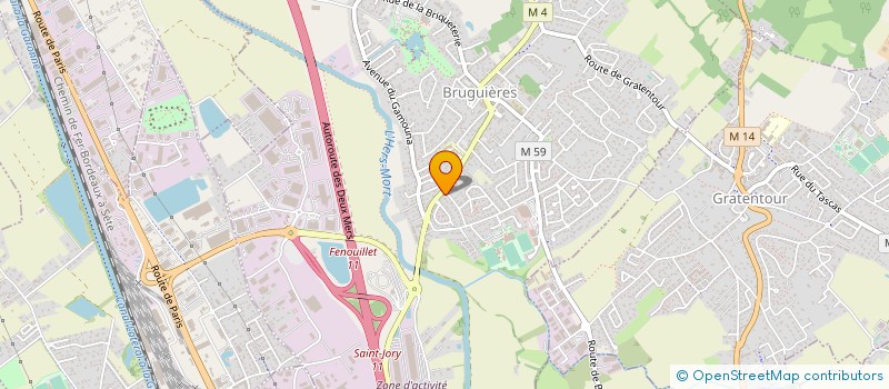 localisation de l'entreprise LE MITRON DE BRUGUIERES à VILLENEUVE-LES-BOULOC