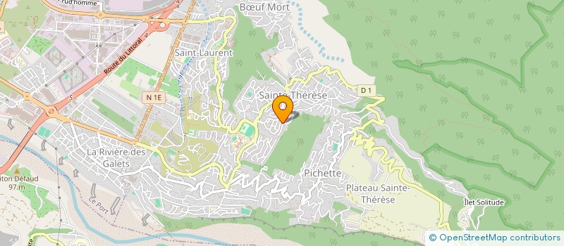 localisation de l'entreprise LE MIWOODAOU à LA POSSESSION