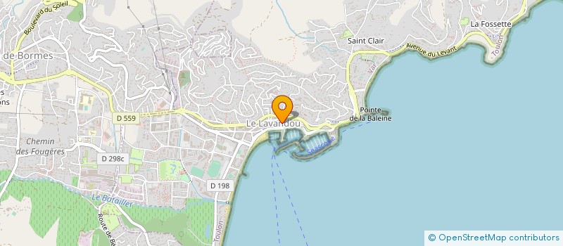 localisation de l'entreprise LE MIX à LE LAVANDOU