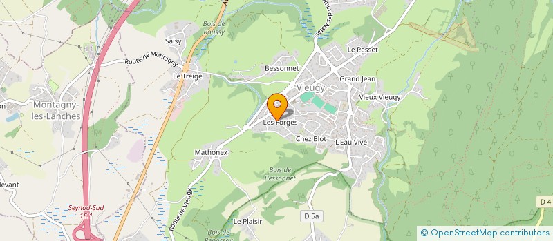 localisation de l'entreprise LE MIXOLOGISTE à ANNECY