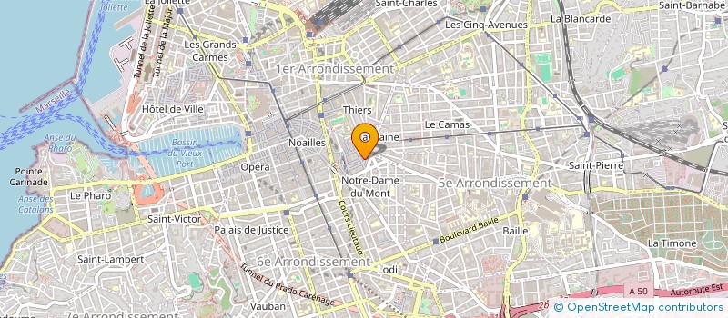 localisation de l'entreprise LE MIXX à MARSEILLE