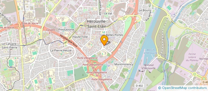 localisation de l'entreprise LE MOAL NORMANDIE à HEROUVILLE-SAINT-CLAIR