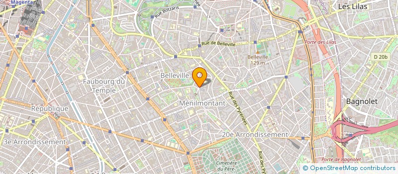 localisation de l'entreprise LE MOBILHOME  PARIS