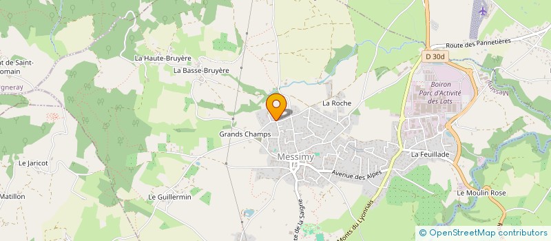 localisation de l'entreprise LE MOCH'TI  MESSIMY