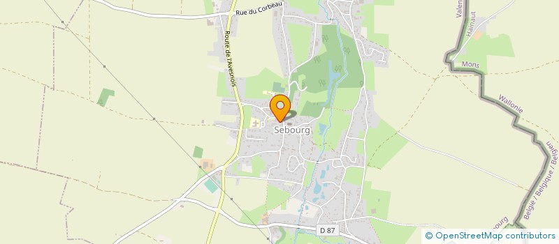 localisation de l'entreprise LE MODERN'CLUB à SEBOURG