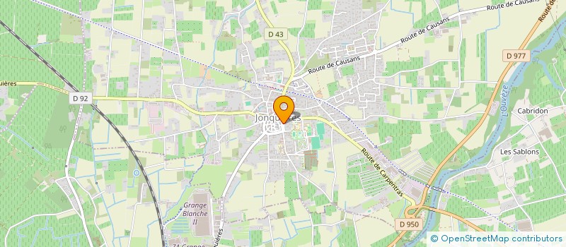 localisation de l'entreprise LE MODERNE à JONQUIERES