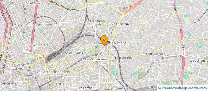 localisation de l'entreprise LE MODU LA B à MARSEILLE