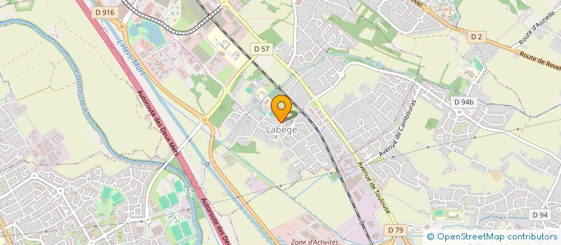 localisation de l'entreprise LE MODULE  LABEGE