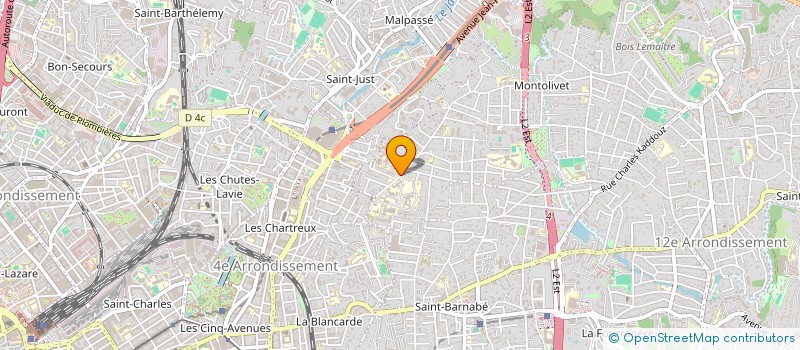 localisation de l'entreprise LE MOENTIEU  MARSEILLE