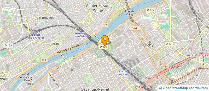 localisation de l'entreprise LE MOGADOR à CLICHY
