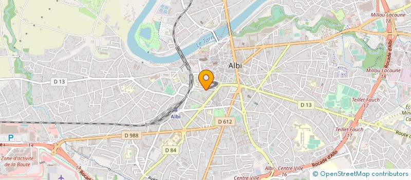 localisation de l'entreprise LE MOJITO PRESSION  ALBI