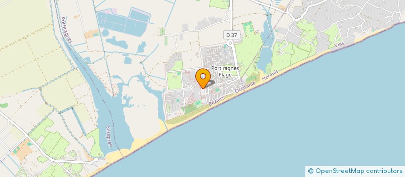 localisation de l'entreprise LE MOKA 3  PORTIRAGNES