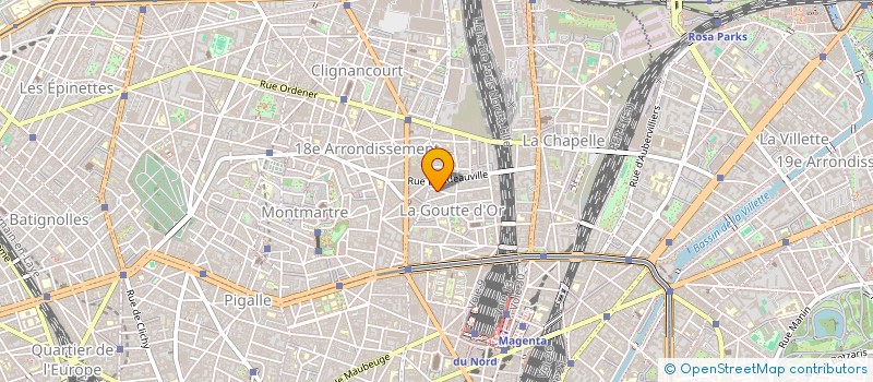 localisation de l'entreprise LE MOKOLO  PARIS