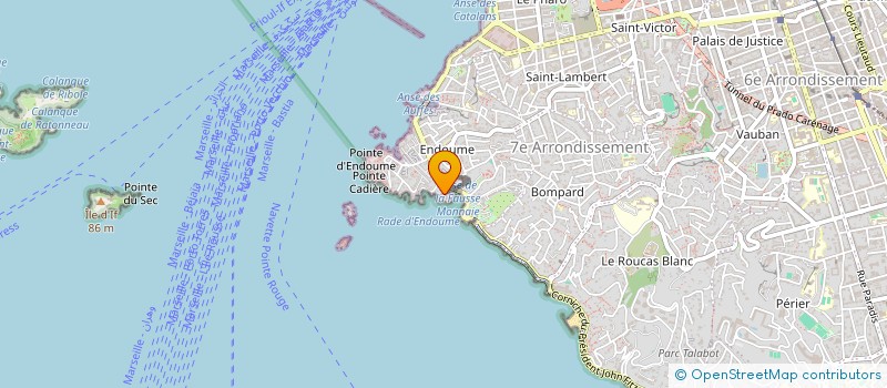 localisation de l'entreprise LE MOLE PASSEDAT - MUCEM à MARSEILLE