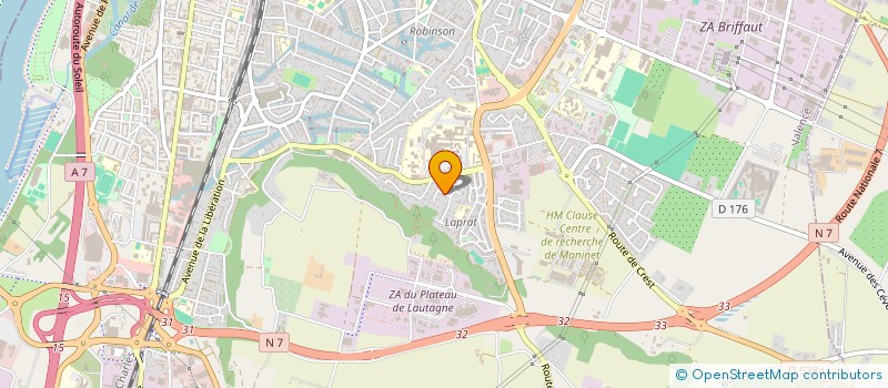 localisation de l'entreprise LE MOLESON à VALENCE