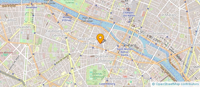 localisation de l'entreprise LE MOLIERE BUCI VENEZIA  PARIS