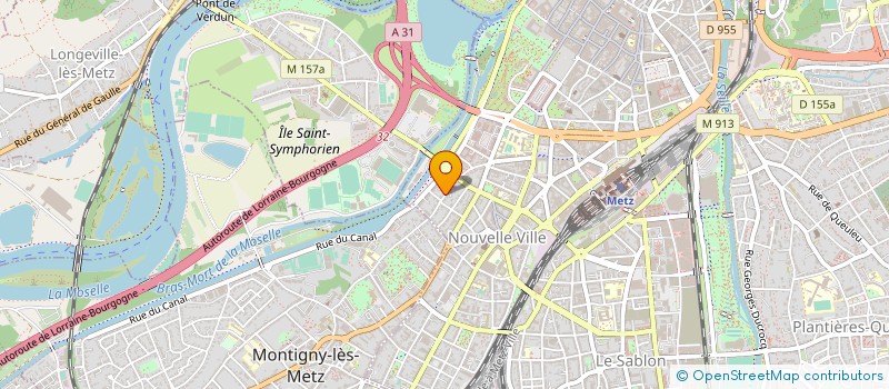 localisation de l'entreprise LE MOLIERE II  METZ