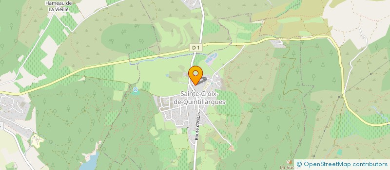 localisation de l'entreprise LE MOLLL à SAINTE-CROIX-DE-QUINTILLARGUES