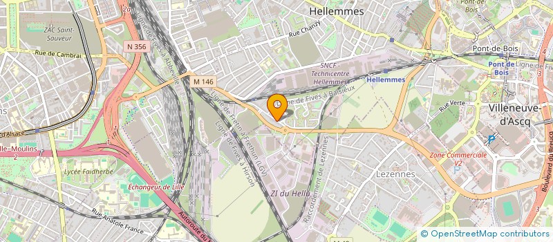 localisation de l'entreprise LE MOMENT à LILLE