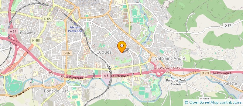 localisation de l'entreprise LE MONACO AIX à AIX-EN-PROVENCE