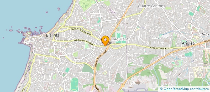 localisation de l'entreprise LE MONDE 1 à BIARRITZ