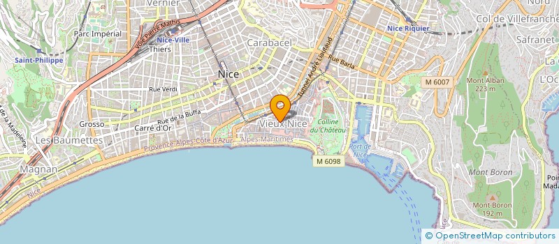 localisation de l'entreprise LE MONDE à NICE