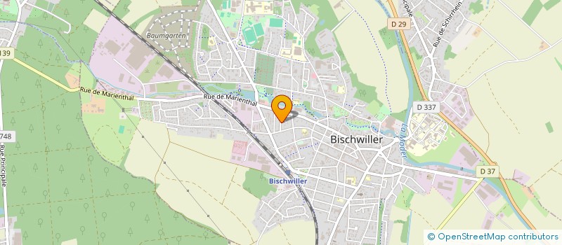 localisation de l'entreprise LE MONDE  BISCHWILLER