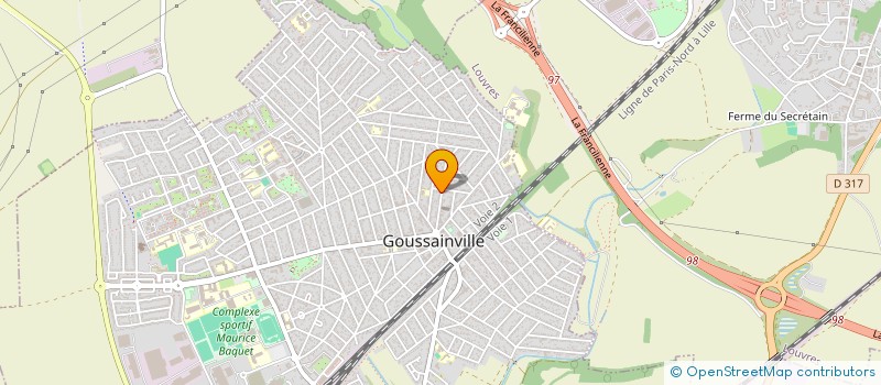 localisation de l'entreprise LE MONDE à GOUSSAINVILLE