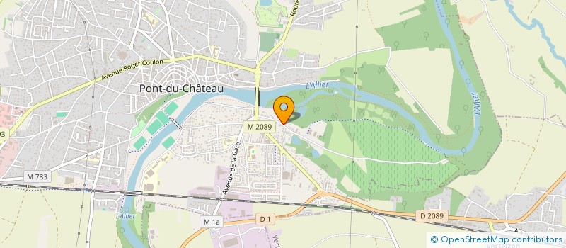 localisation de l'entreprise LE MONDE A GRATTER  PONT-DU-CHATEAU