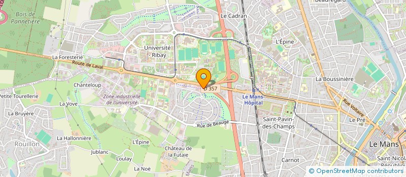 localisation de l'entreprise LE MONDE D'EDENN à LE MANS