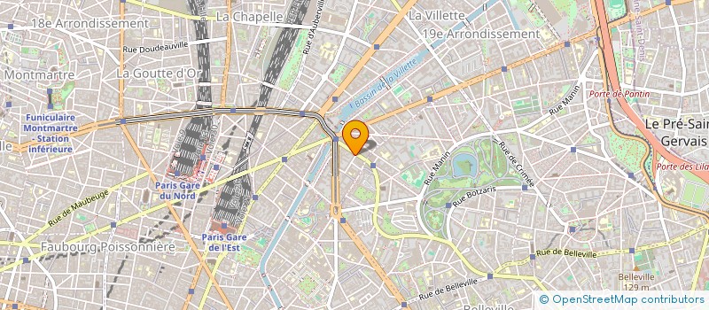 localisation de l'entreprise LE MONDE DE CLOE  PARIS