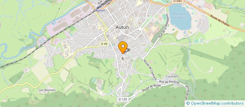 localisation de l'entreprise LE MONDE DE DON CABILLAUD à AUTUN