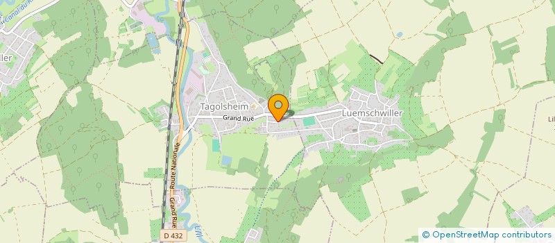 localisation de l'entreprise LE MONDE DE JEANNE à TAGOLSHEIM